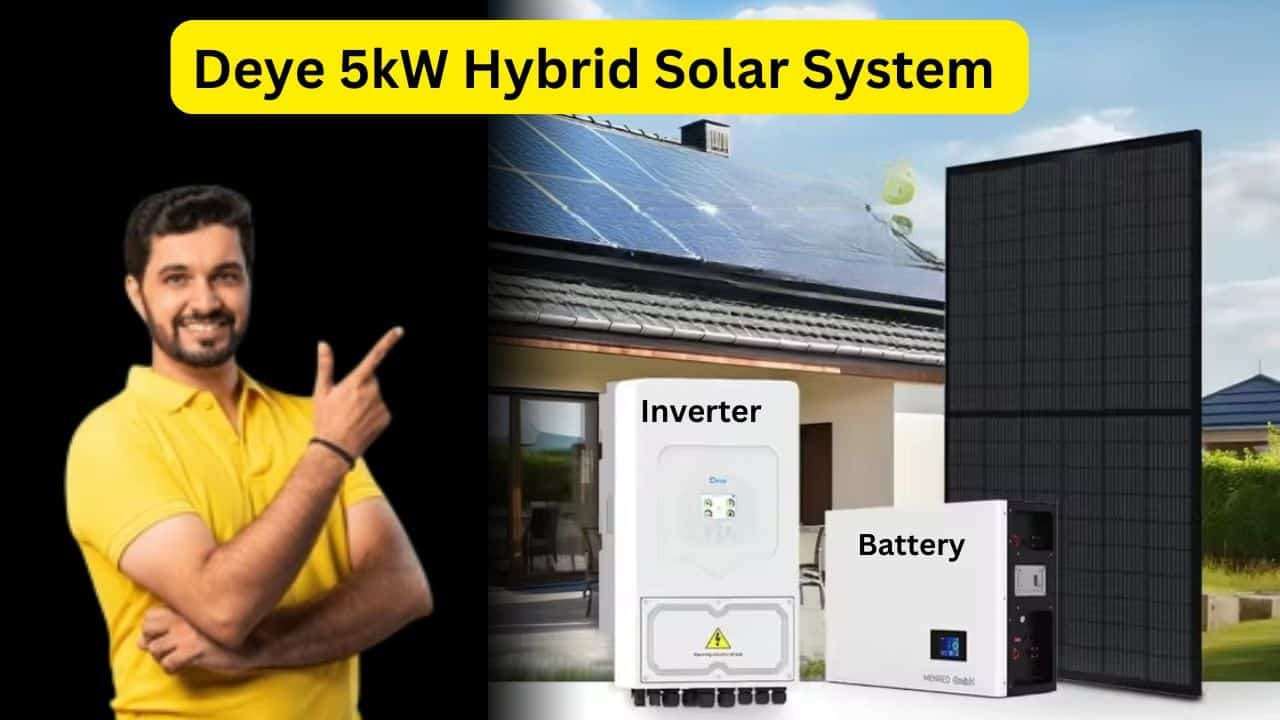 Deye 5kw hybrid solar system details