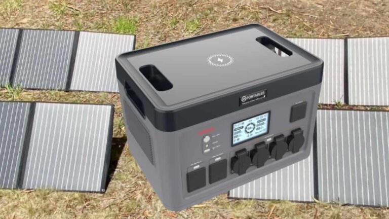 2400W Lithium Solar Generator details
