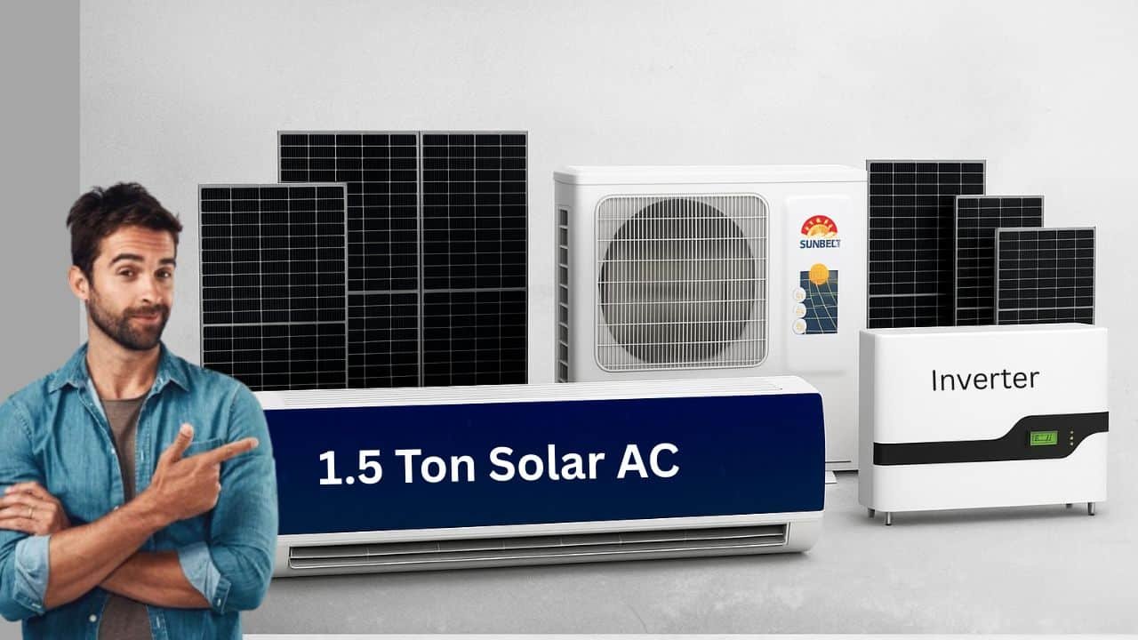 Moseta 1.5 Ton Solar AC combo price