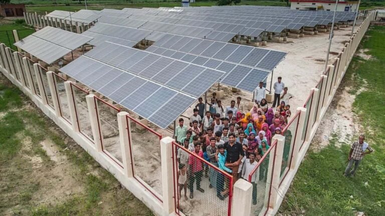 model solar village scheme update